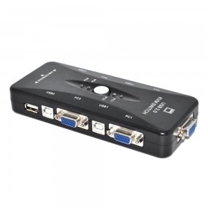 Switch KVM cu doua porturi VGA + USB 2.0 , KVM-21UA